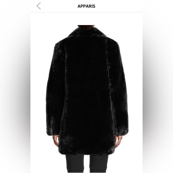 Apparis Sasha Faux Fur Coat - Picture 6 of 12